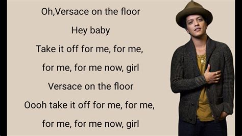 bruno mars nuovo singolo versace on the floor|versace on the floor bruno mars lyrics.